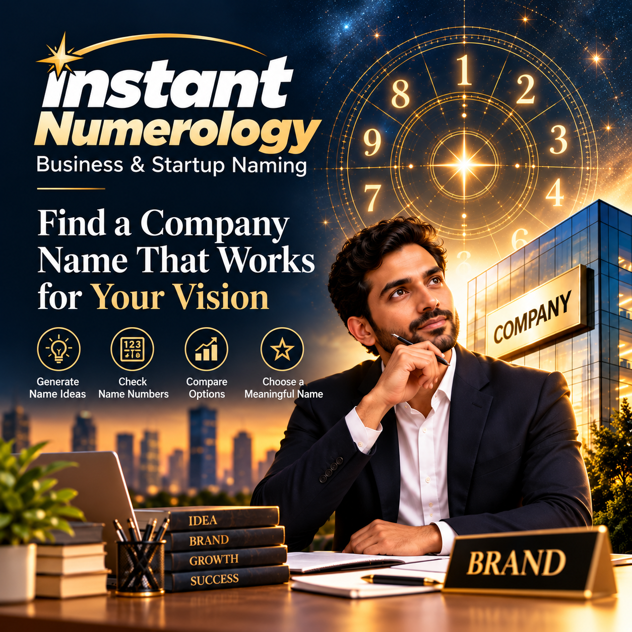 Business and Startup Naming Using Numerology